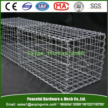 Verzinkte Drahtgitter geschweißte Gabion / Gabion Korb / Gabion Box